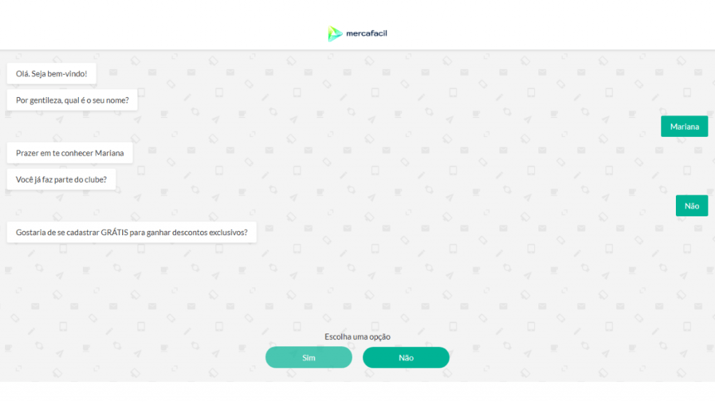Chatbot Mercafacil
